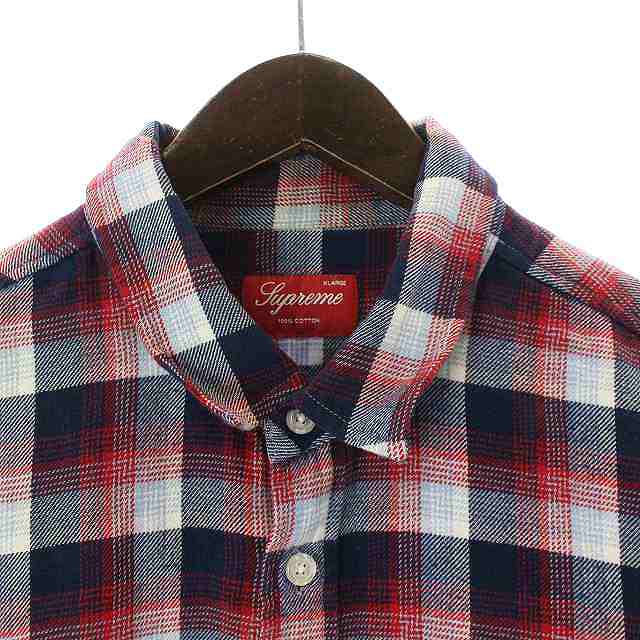 シュプリーム SUPREME ネルシャツ カジュアルシャツ カットソー 長袖 