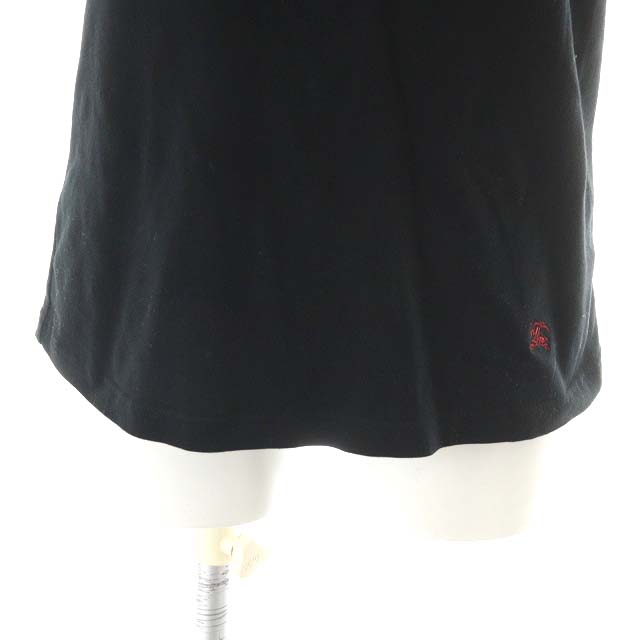 【新品・未使用品】バーバリーロンドン Tシャツ カットソー ノヴァチェック 黒 BURBERRY 美品 LONDON バーバリーロンドン ノバチェックフリル