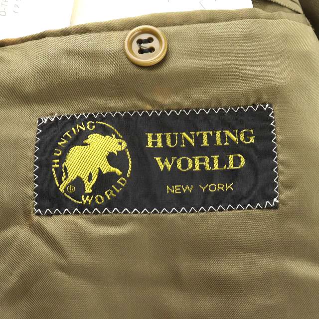 ハンティングワールド HUNTING WORLD ヴィンテージ テーラード 