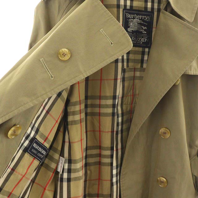 Burberrys MARUZEN トレンチコート ノバチェック 別注品 S相当 Burberrys MARUZEN トレンチコート ノバチェック 別注品 L相当