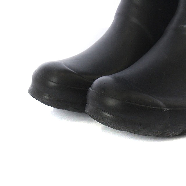 HUNTER ハンター 長靴 黒 ロング uk4 23cm ロングレインブーツ