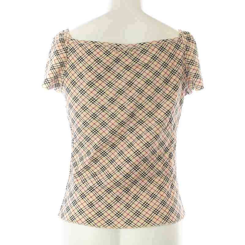 バーバリーブルーレーベル BURBERRY BLUE LABEL カットソー フレンチ 