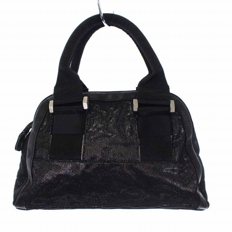 DIESELバッグ黒ラメ