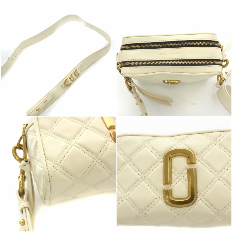 マークジェイコブス MARC JACOBS THE QUILTED SOFTSHOT カメラバッグ 