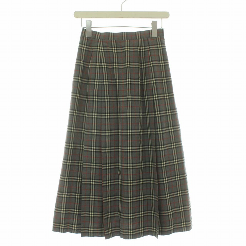 バーバリーズ Burberrys ヴィンテージ ノバチェック プリーツスカート  