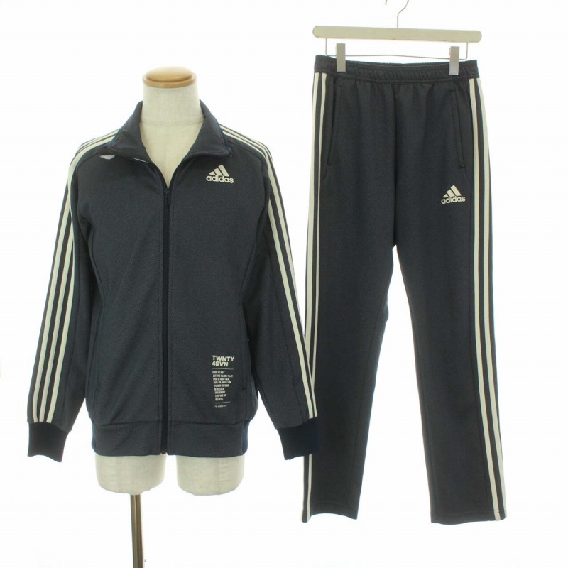 アディダス adidas セットアップ 上下 ジャージ ジャケット M 24