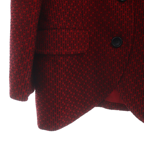 クリスチャンディオール Christian Dior ツイード ジャケット ノー