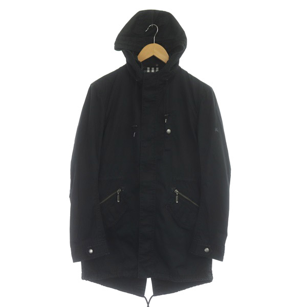 バーバリーブラックレーベル BURBERRY BLACK LABEL モッズコート 