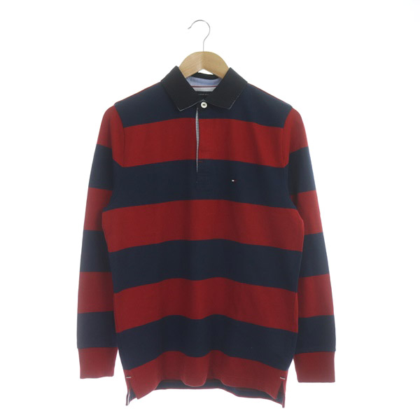 未使用品 トミーヒルフィガー TOMMY HILFIGER ラガーシャツ 長袖 