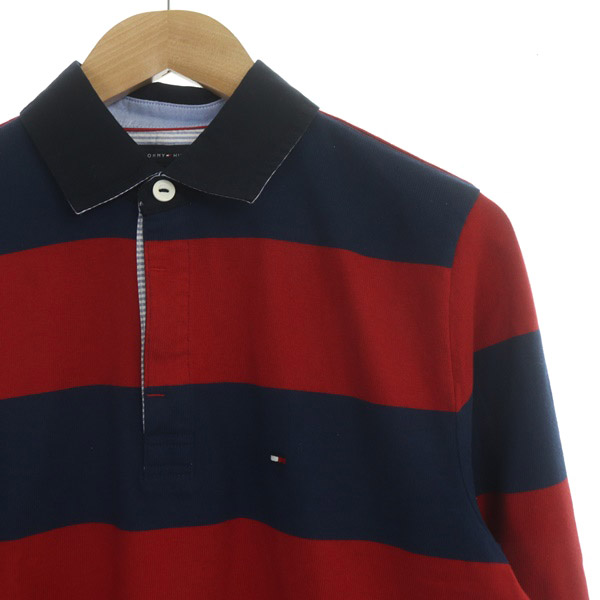 未使用品 トミーヒルフィガー TOMMY HILFIGER ラガーシャツ 長袖 