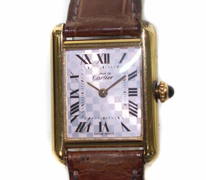 Cartier カルティエ マストタンク クリスマス限定2415 希少文字盤 カルティエ Cartier マストタンク クリスマス限定 Must TANK 腕時計