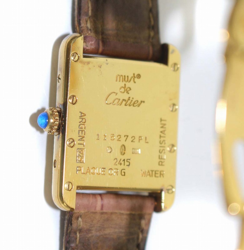 カルティエ Cartier マストタンク クリスマス限定 Must TANK 腕時計