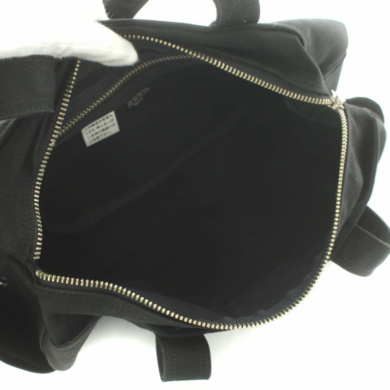 【新品同様】PORTER ポーター スモーキー ミニ　ボストンバッグ　ブラック ポーター PORTER 吉田カバン スモーキー SMOKY ミニ ボストン