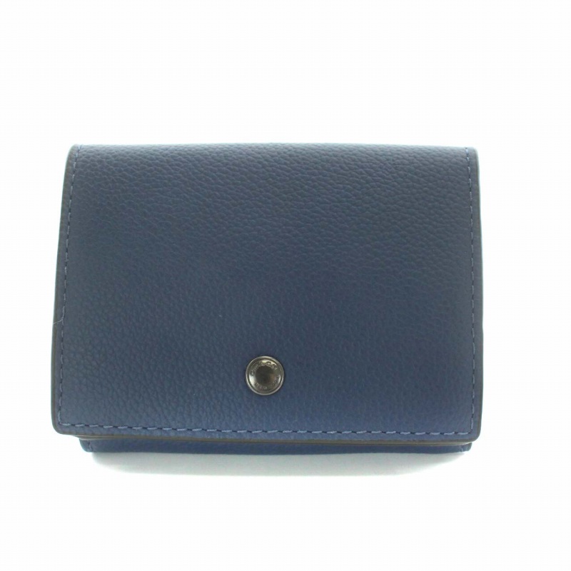 未使用品 コーチ COACH トライフォールド オリガミ コイン ウォレット 