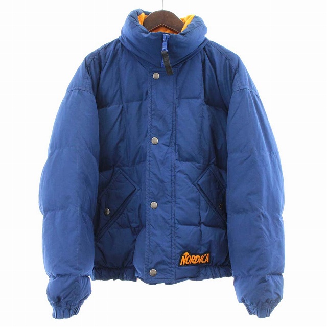 ノルディカ NORDICA ダウンジャケット スノーウエア フード L 青 
