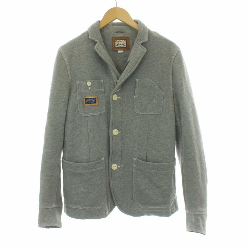 ディーゼル DIESEL シングル テーラードジャケット 3B スウェット地 