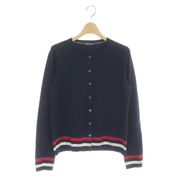 トミーヒルフィガー 長袖ニットカーディガン レディース SIZE S (S) TOMMY HILFIGER