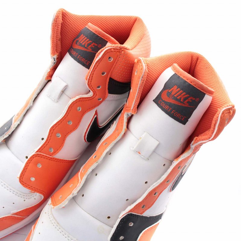 ブックワン　Nike ハイカットスニーカー ホワイト/オレンジ NIKE ナイキ エア ジョーダン 1 KO AIR JORDAN スニーカー