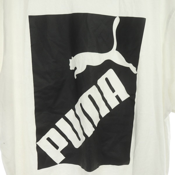 【E64】PUMAプーマ　ビッグプリントロゴTee PUMA（プーマ）の「ムラサキスポーツ別注PUMA⁄プーマ ビッグ
