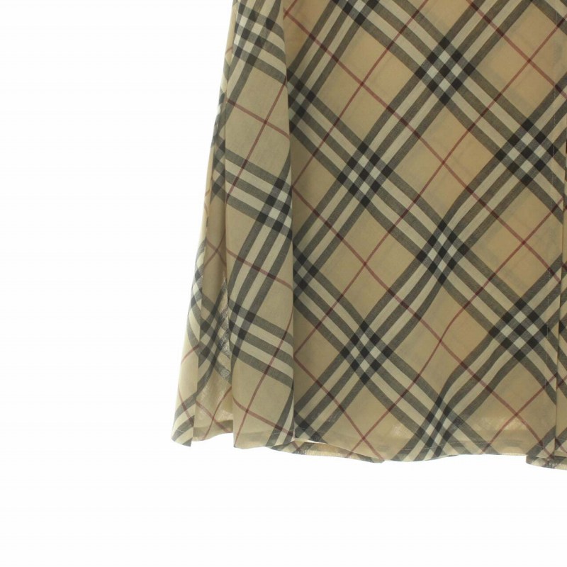 バーバリーブルーレーベル BURBERRY BLUE LABEL ノバチェック フレア  