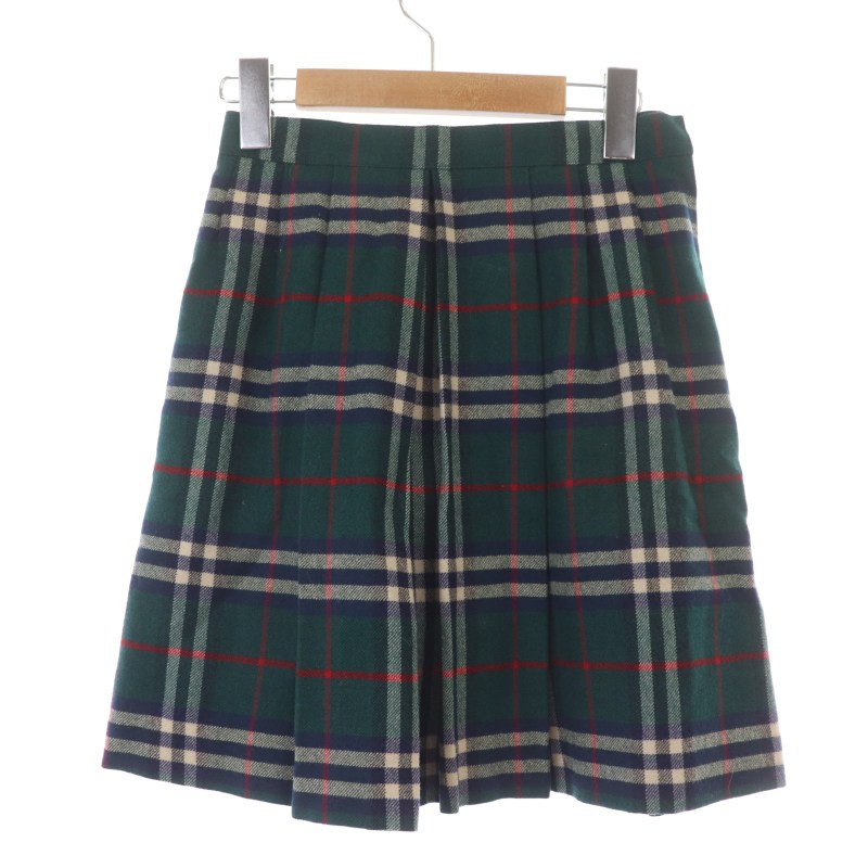 バーバリー プリーツスカート チェックスカート 160 バーバリー ノバ