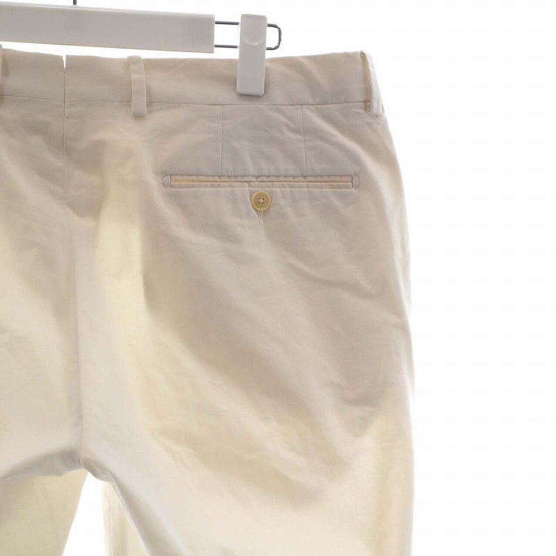 【新品】RALPH LAUREN PURPLE LABELホワイトチノスラックス RALPH LAUREN PURPLE LABEL ホワイトチノスラックス