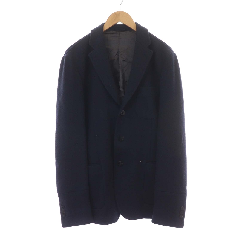 dunhill ダンヒル テーラードジャケット シングル 2B M〜L 紺色 ダンヒル dunhill テーラードジャケット シングル 2B センターベント