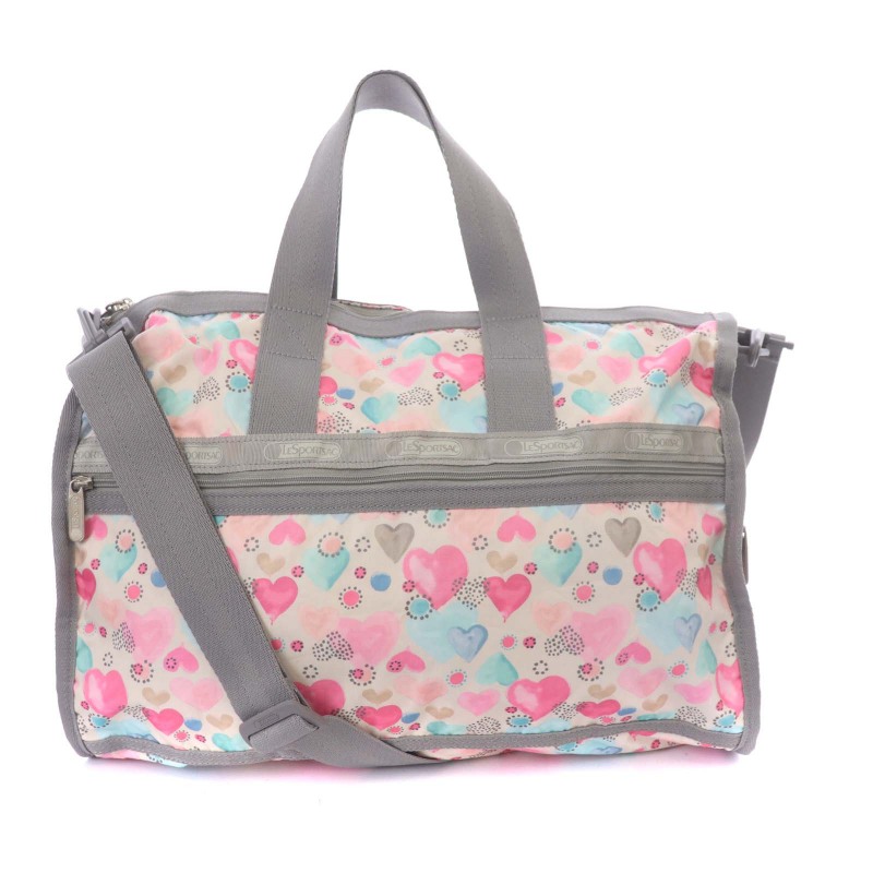 レスポートサック LesportSAC ハート柄 ボストンバッグ ショルダー