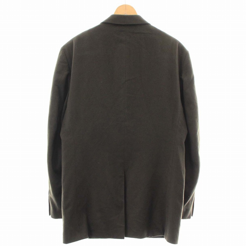 【美品】POLO ポロラルフローレン コットン テーラードジャケット カーキ Polo by Ralph Lauren カーキ テーラードジャケット