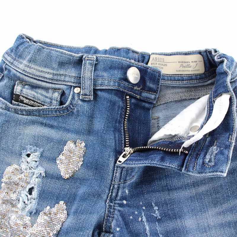 ディーゼル DIESEL デニムパンツ ジーンズ 2点セット 7分丈 カットオフ 