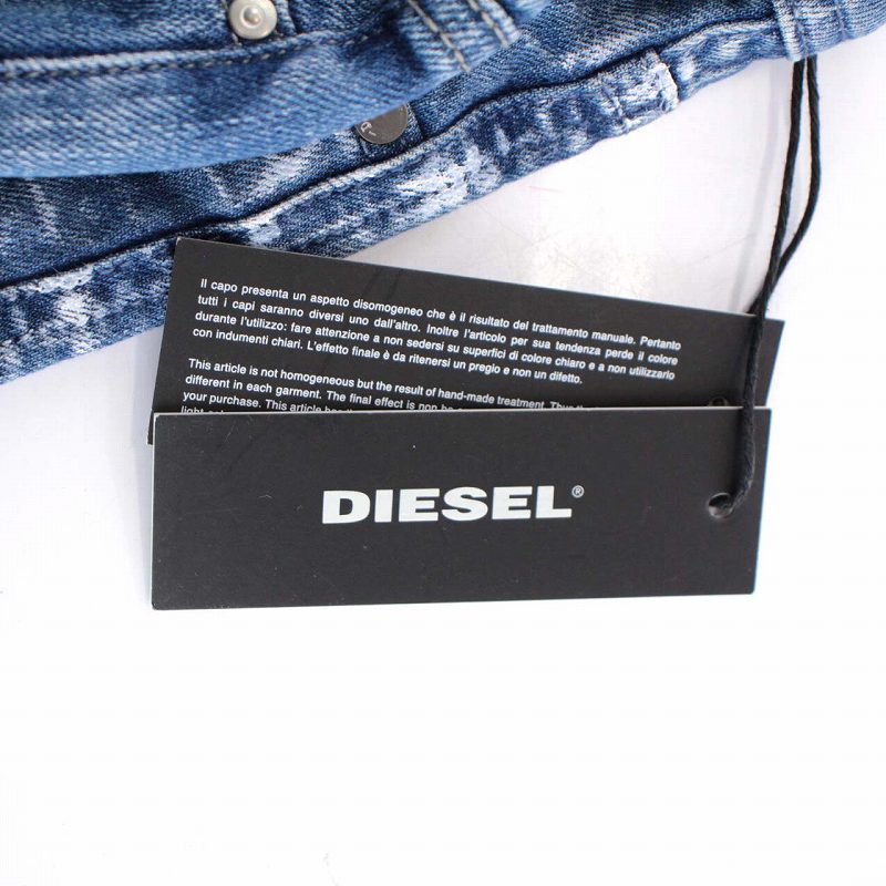 ディーゼル DIESEL デニムパンツ ジーンズ 2点セット 7分丈 カットオフ 