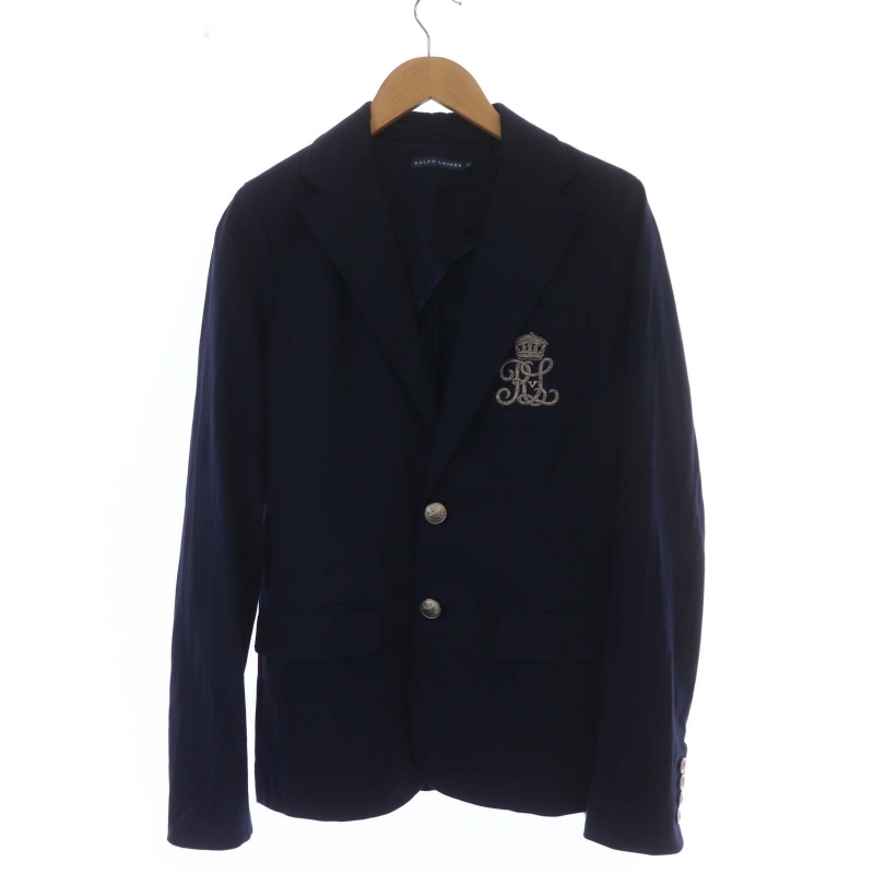 ラルフローレン RALPH LAUREN シングル テーラードジャケット 2B 王冠 