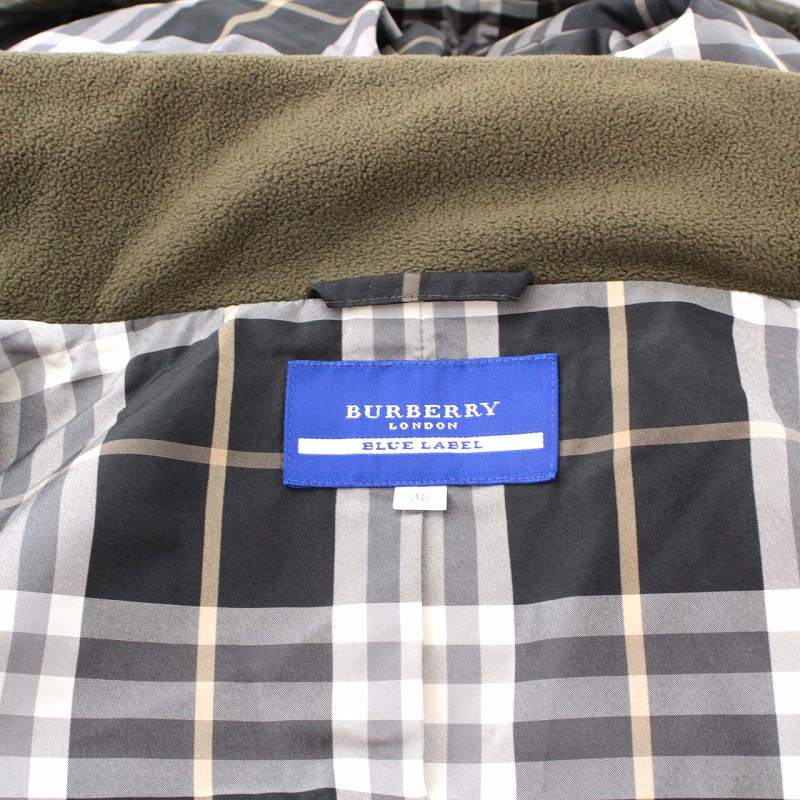バーバリーブルーレーベル BURBERRY BLUE LABEL ダウンジャケット 