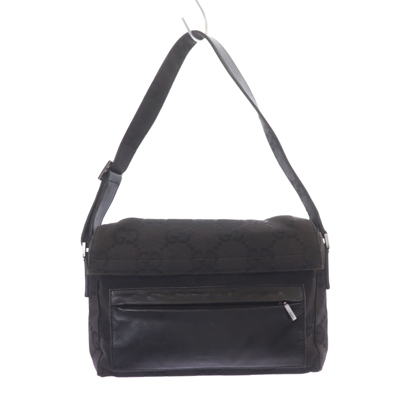 グッチ GUCCI ワンショルダーバッグ ハンドバッグ GGキャンバス レザー  