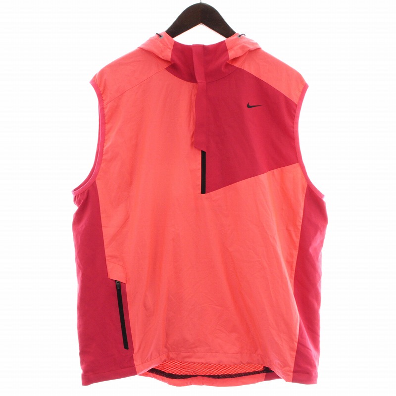 NIKE ハーフジップフード付きベスト