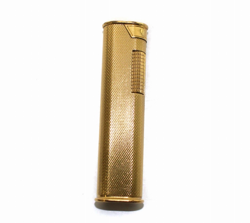 ダンヒル dunhill ドレスライター ガスライター 石切れ ゴールド色 /ST 