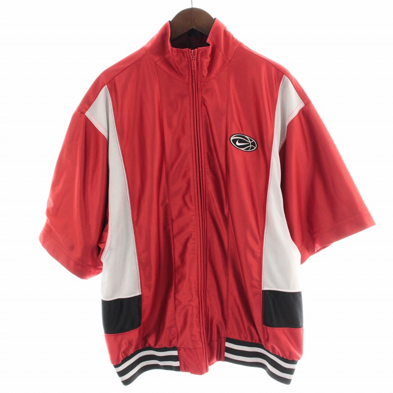 ナイキ NIKE ジャージ 半袖 ドルマンスリーブ ジップアップ 90s 00s 