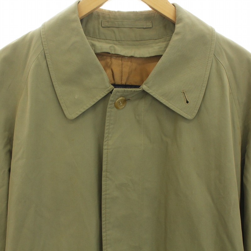 希少✨美品バーバリーズ　MARUZEN ステンカラーコート　ライナー カーキ　L BURBERRYS(バーバリー) ライナー付ステンカラーコート MARUZEN／丸善