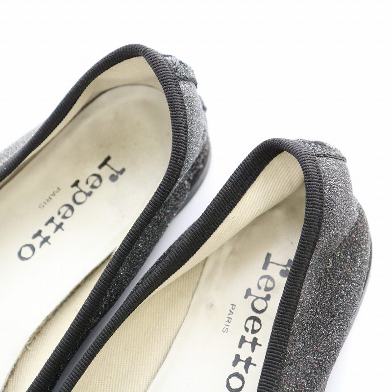 【新品未使用】【傷あり】Repetto レペットバレエシューズ シルバー37.5 新品未使用】【傷あり】Repetto レペットバレエシューズ シルバー37.5