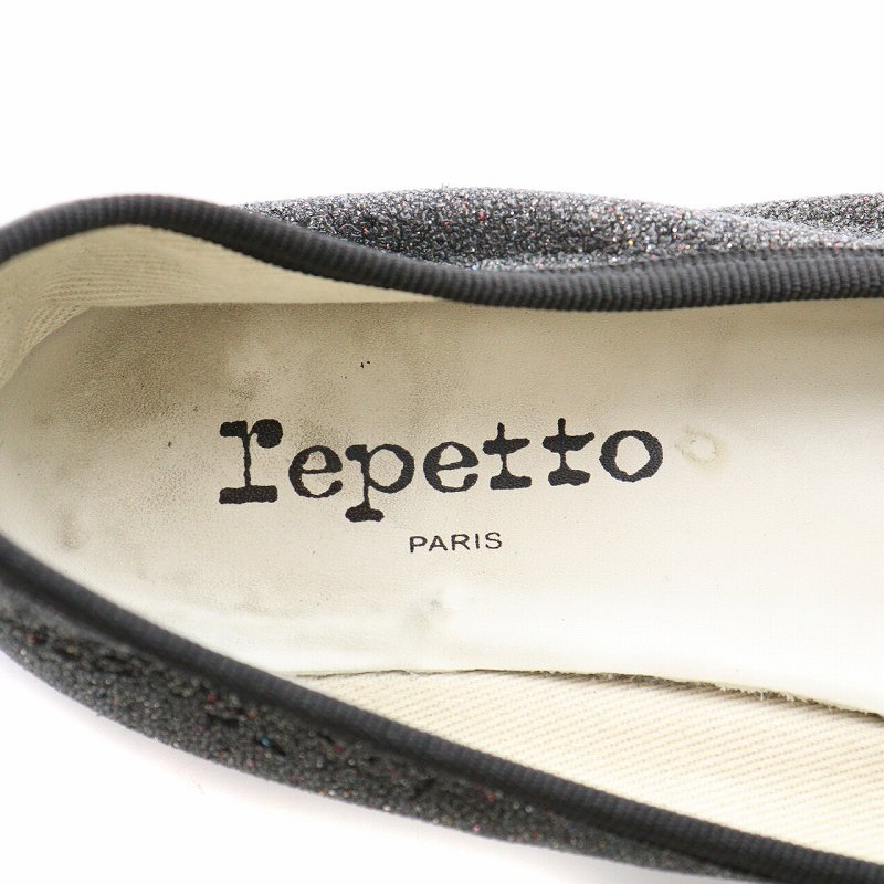 【新品未使用】【傷あり】Repetto レペットバレエシューズ シルバー37.5 新品未使用】【傷あり】Repetto レペットバレエシューズ シルバー37.5