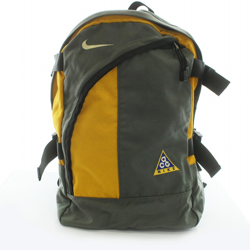 ナイキ NIKE acg リュックサック バックパック デイバッグ ロゴ カーキ 