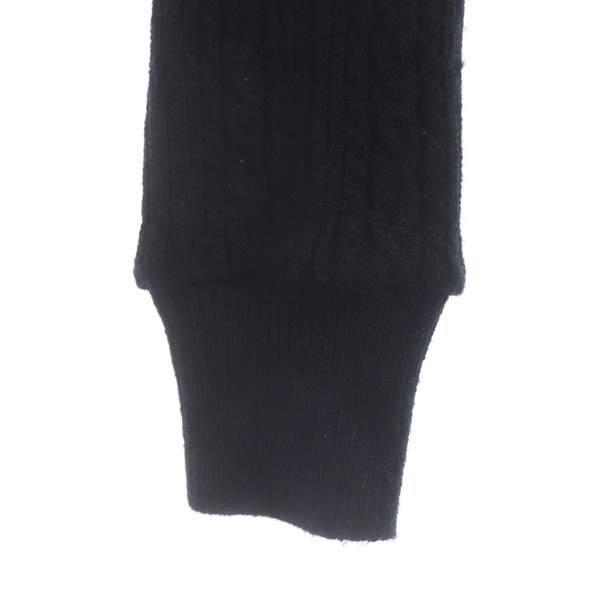 バーバリーブルーレーベル ボレロ カーディガン アンゴラ リボン