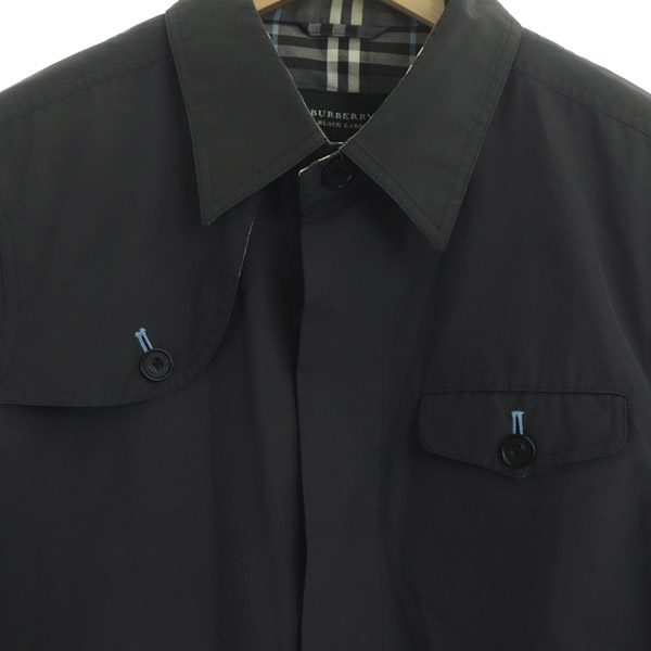 希少 LL バーバリーブラックレーベル ナイロンジャケット M65 秋 アウター 希少 LL バーバリーブラックレーベル ナイロンジャケット M65 秋