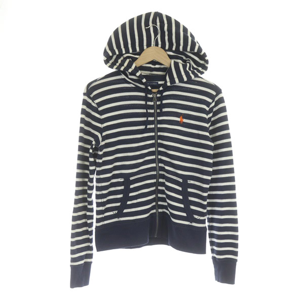 ralph lauren border hoodie ジップパーカー ボーダー ラルフローレン RALPH LAUREN ジップアップパーカー ボーダー