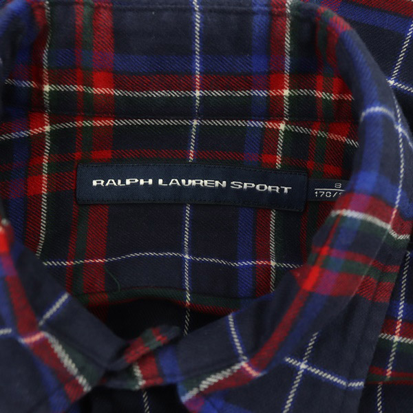 ラルフローレン RALPH LAUREN SPORT シャツ 長袖 チェック