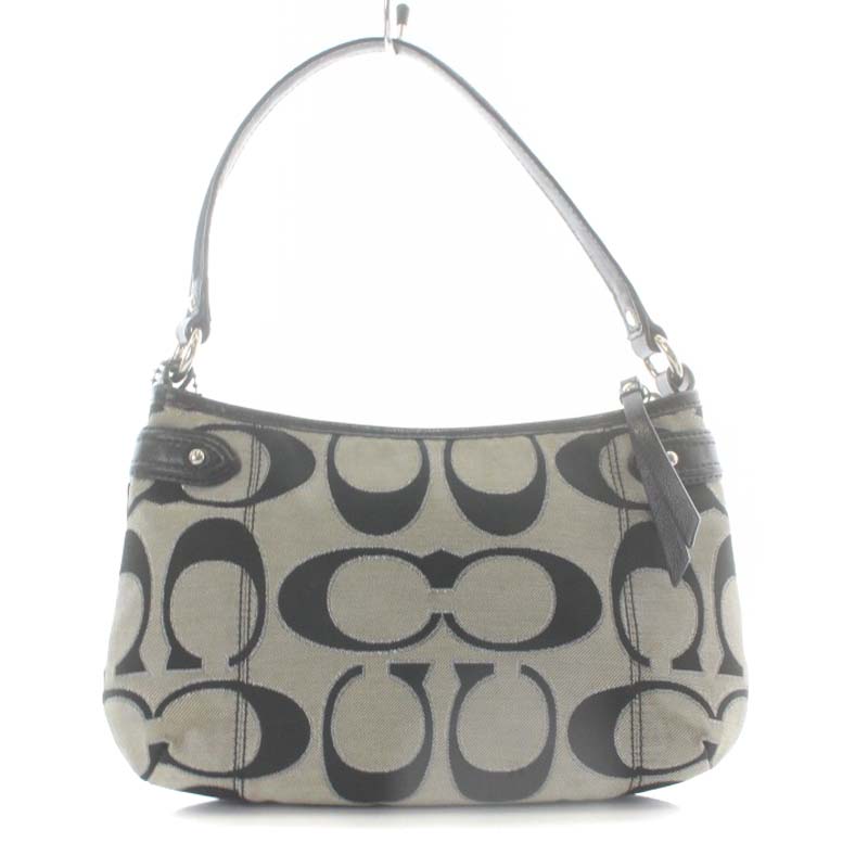 コーチ COACH シグネチャー ハンドバッグ ワンショルダー レザー 