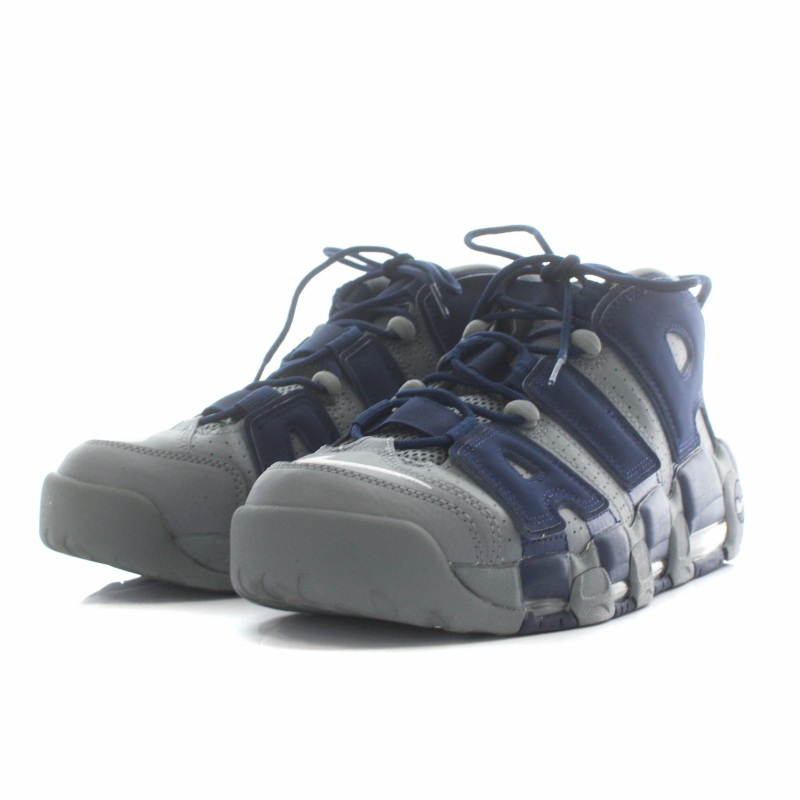 ナイキ NIKE AIR MORE UPTEMPO COOL GREY&MIDNIGHT NAVY エアモア 