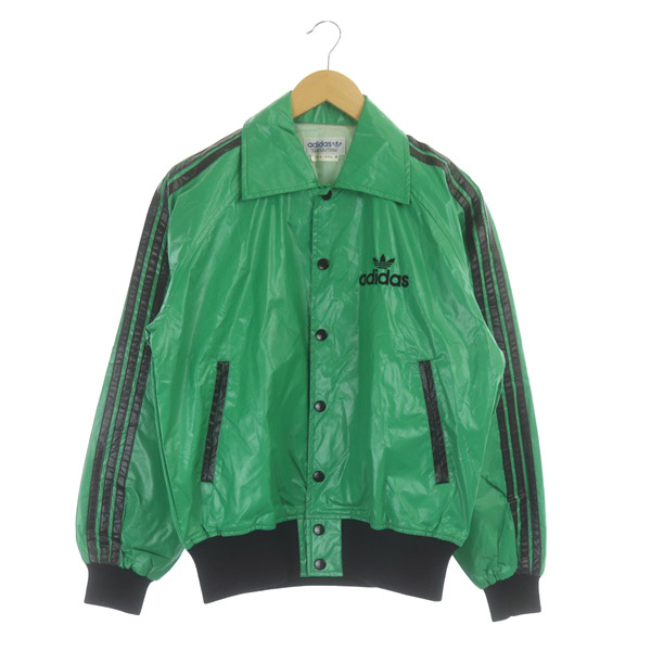 アディダス adidas 80-90年代 デサント製 ナイロンジャケット ブルゾン  