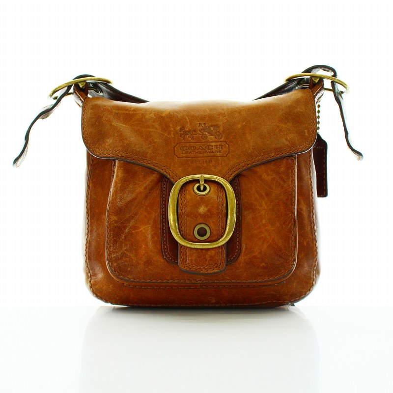 Coach ショルダーバッグ ブラウン ロゴ コーチ ショルダーバッグ