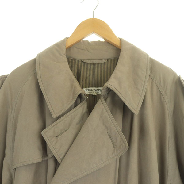 ジョルジオアルマーニ GIORGIO ARMANI トレンチコート ロング 中綿